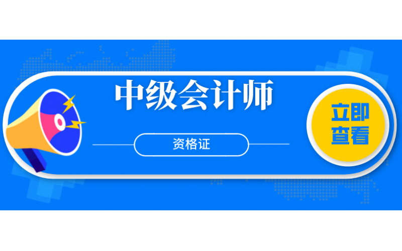 中级会计师